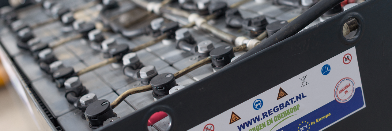 Regbat tractiebatterij